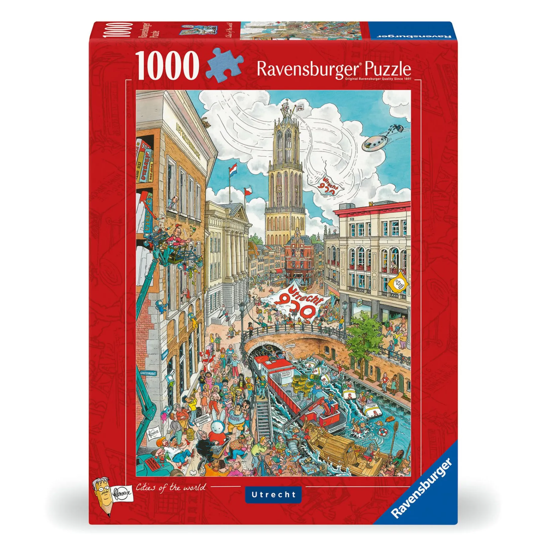 Legpuzzels> Ravensburger puzzel fleroux utrecht 1000 stukjes