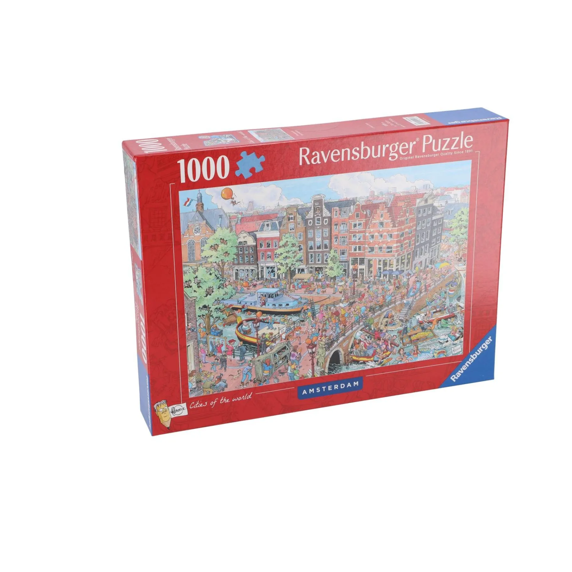 Legpuzzels> Ravensburger puzzel fleroux amsterdam 1000 stukjes