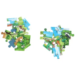 Legpuzzels></noscript> Ravensburger puzzel jonge dieren op het platteland 2 x 12 stukjes