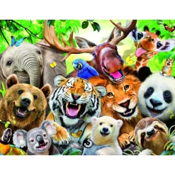 Legpuzzels>Ravensburger puzzel lachen 300 stukjes