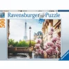 Legpuzzels>Ravensburger puzzel lente in parijs 500 stukjes