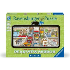 Legpuzzels></noscript> Ravensburger puzzel rear view verkeerschaos 1000  stukjes