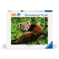 Legpuzzels> Ravensburger Puzzel schattige rode panda 500 stukjes