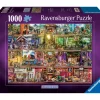 Legpuzzels> Ravensburger Puzzel The Library of Dogs 1000 stukjes