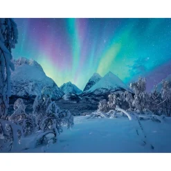 Legpuzzels> Ravensburger Puzzel wenn die nordlichter tanzen 1500 stukjes