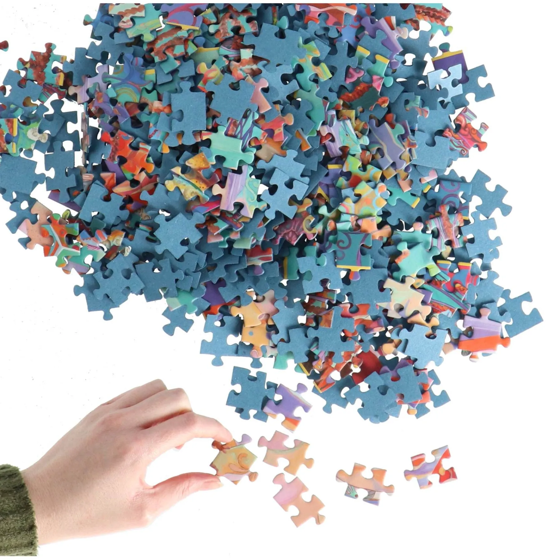 Xxl Puzzels>Ravensburger puzzel zon en zee 500 stukjes extra groot