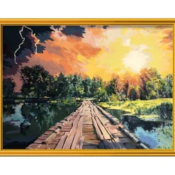 Verven / Schilderen> Ravensburger Schilderen op nummer Magie van het  licht