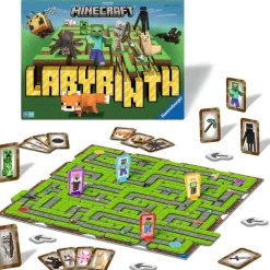 Bordspellen> Ravensburger Spel Labyrinth Minecraft