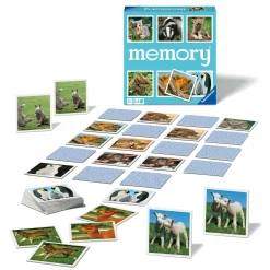 Memory> Ravensburger spel memory jonge dieren