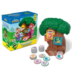 Denkspellen> Ravensburger spel thinkfun friends tree house Frans/Nederlands