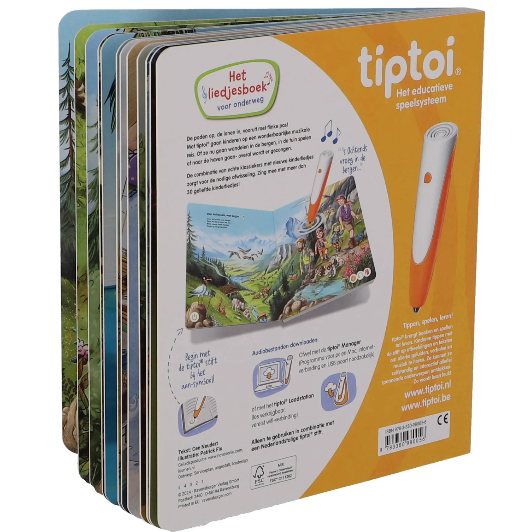 Educatieve Spellen> Ravensburger Tiptoi liedjesboek voor onderweg