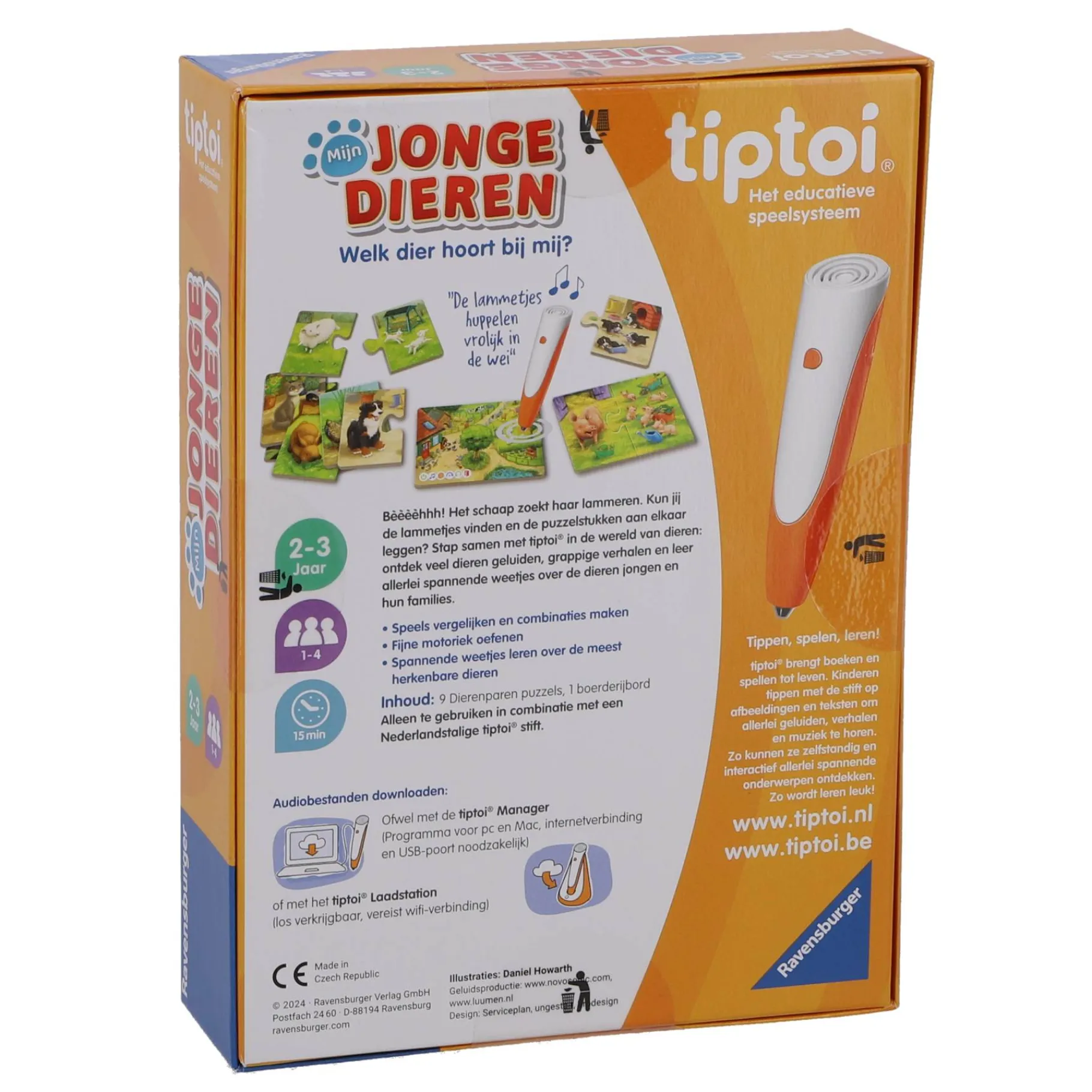 Educatieve Spellen> Ravensburger Tiptoi mijn jonge dieren
