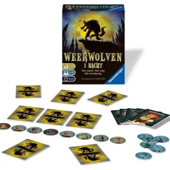 Familiespellen>Ravensburger Weerwolven 1 Nacht - Pocketspel
