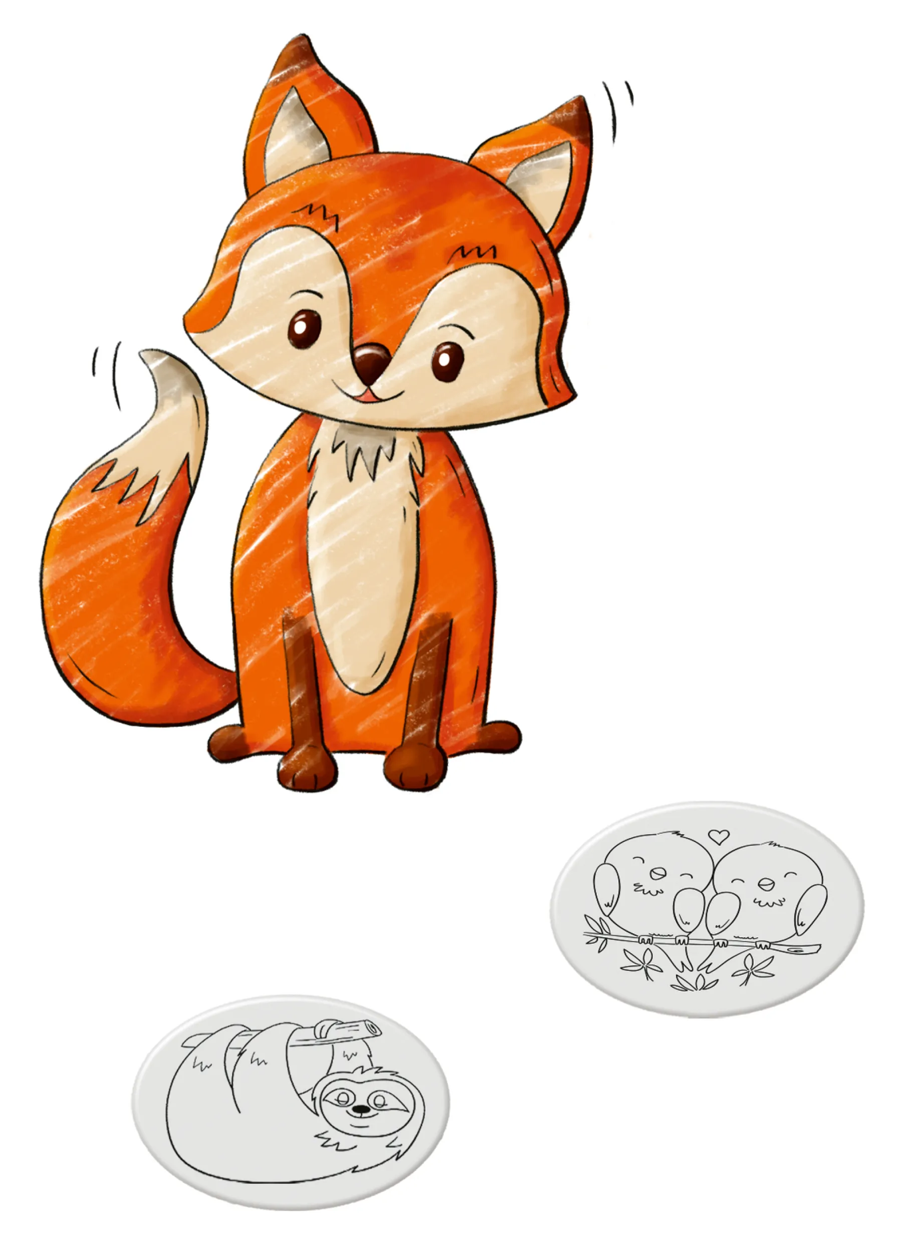 Tekenen / Kleuren>Ravensburger Xoomy Compact Midi Cute Animals