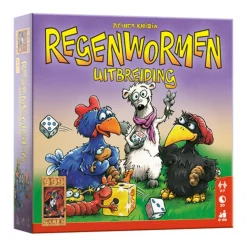 Kinderspellen>999-games Regenwormen Uitbreiding - Kinderspel