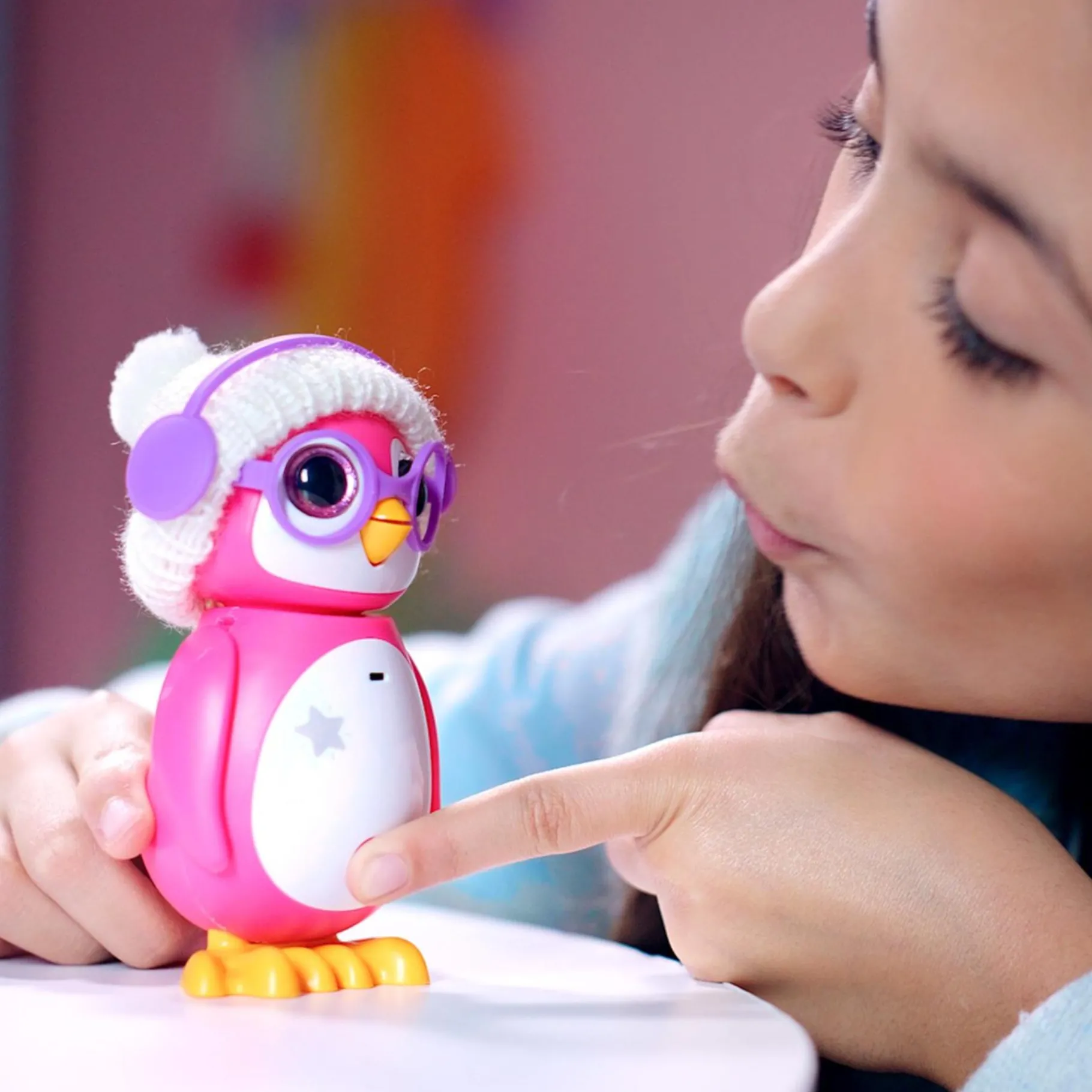 Robots> Rescue pinguin mini roze