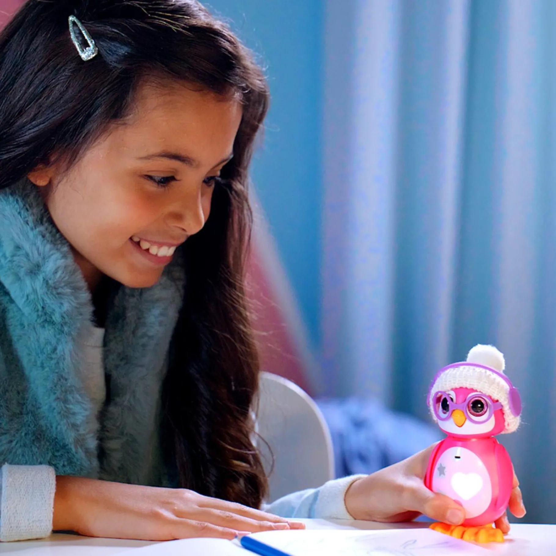 Robots> Rescue pinguin mini roze