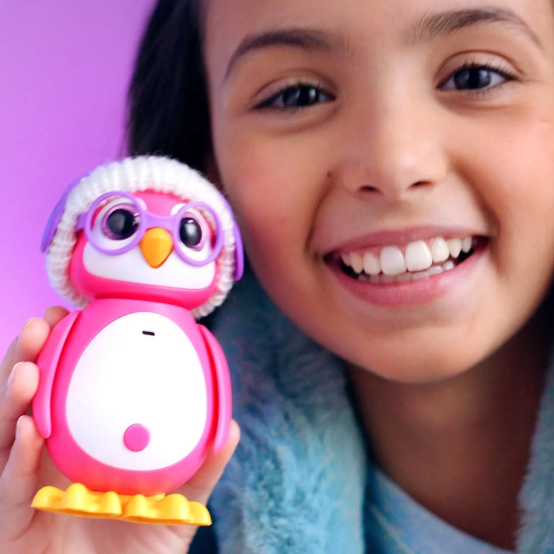 Robots> Rescue pinguin mini roze