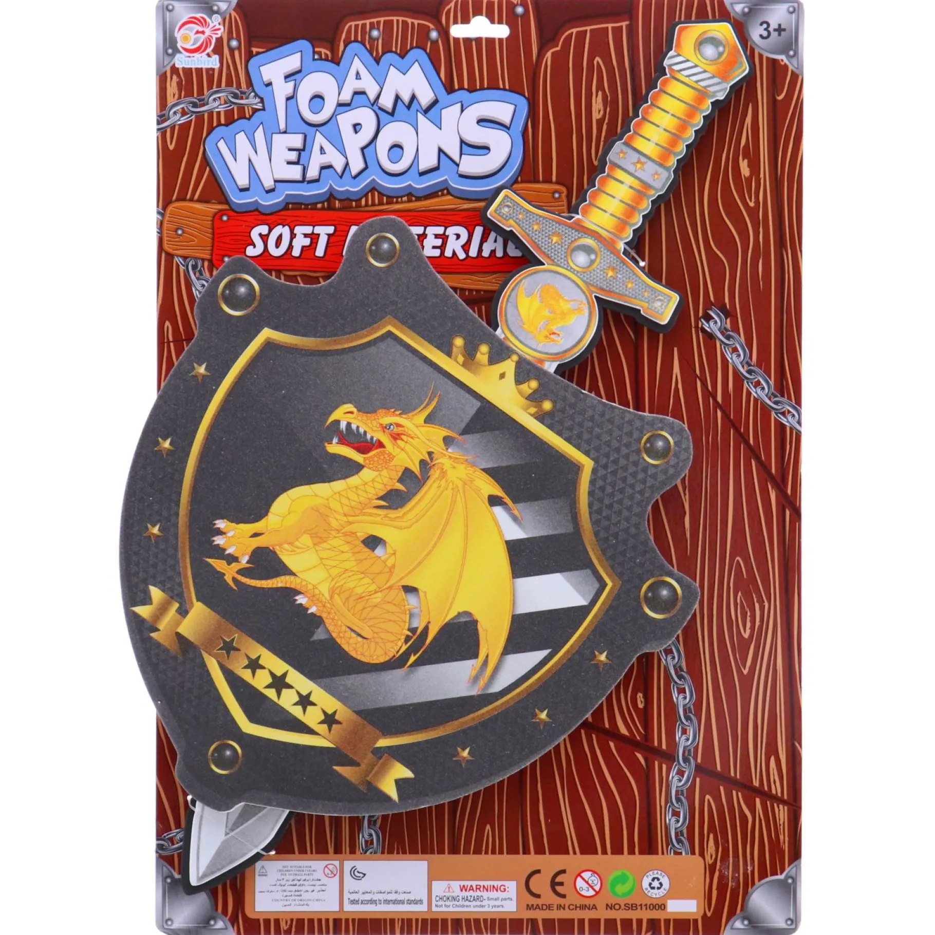 Zwaarden|Jongens> Ridderset foam assorti