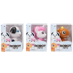 Robots> Robot hondje, unicorn, dino assorti