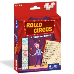 Dobbelspellen>Asmodee Rollo A Yatzee Game - Circus - Dobbelspel