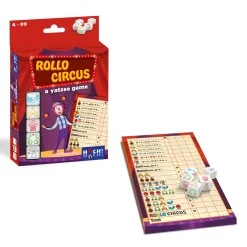 Dobbelspellen></noscript>Asmodee Rollo A Yatzee Game - Circus - Dobbelspel