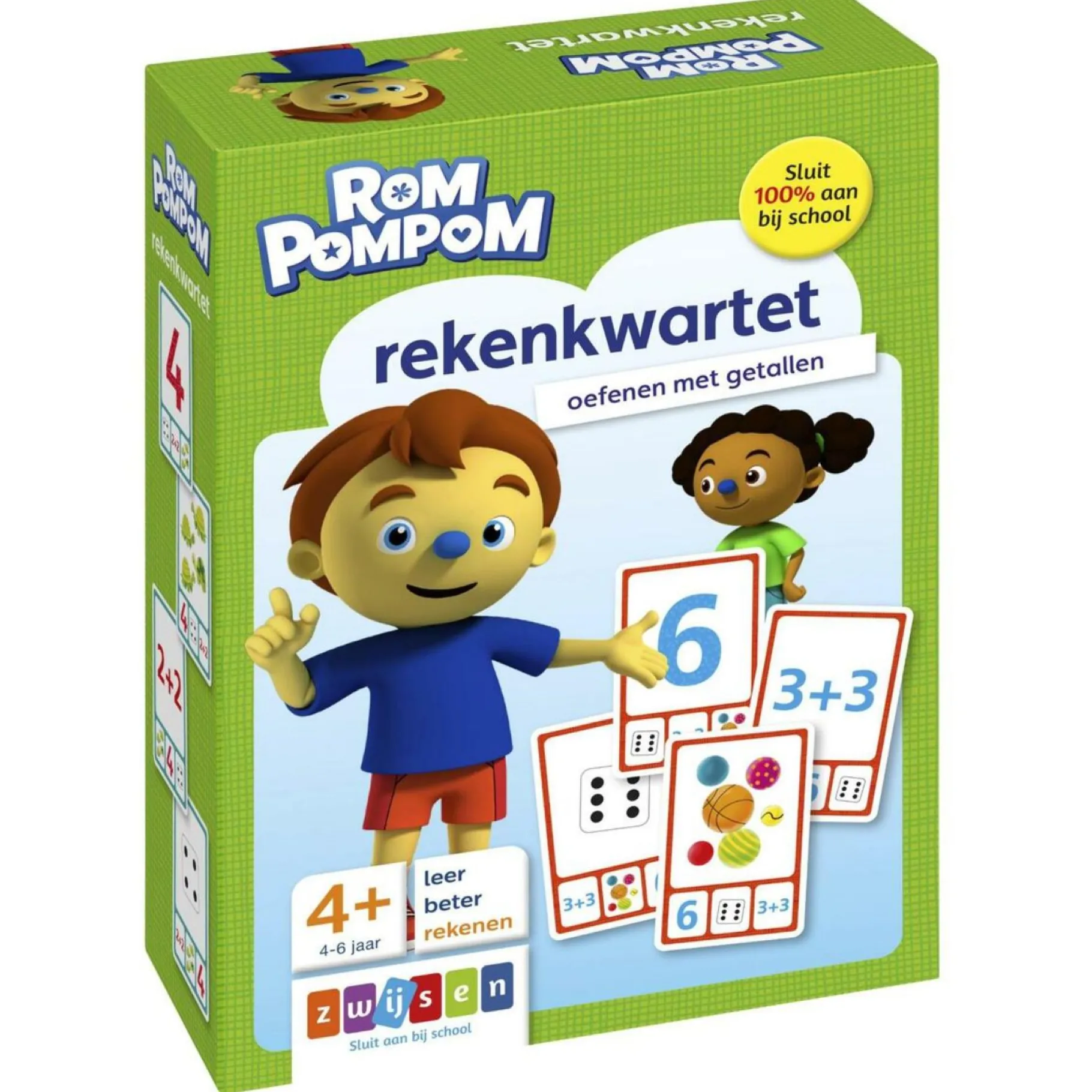 Kwartet>Zwijsen Rompompom Rekenkwartet