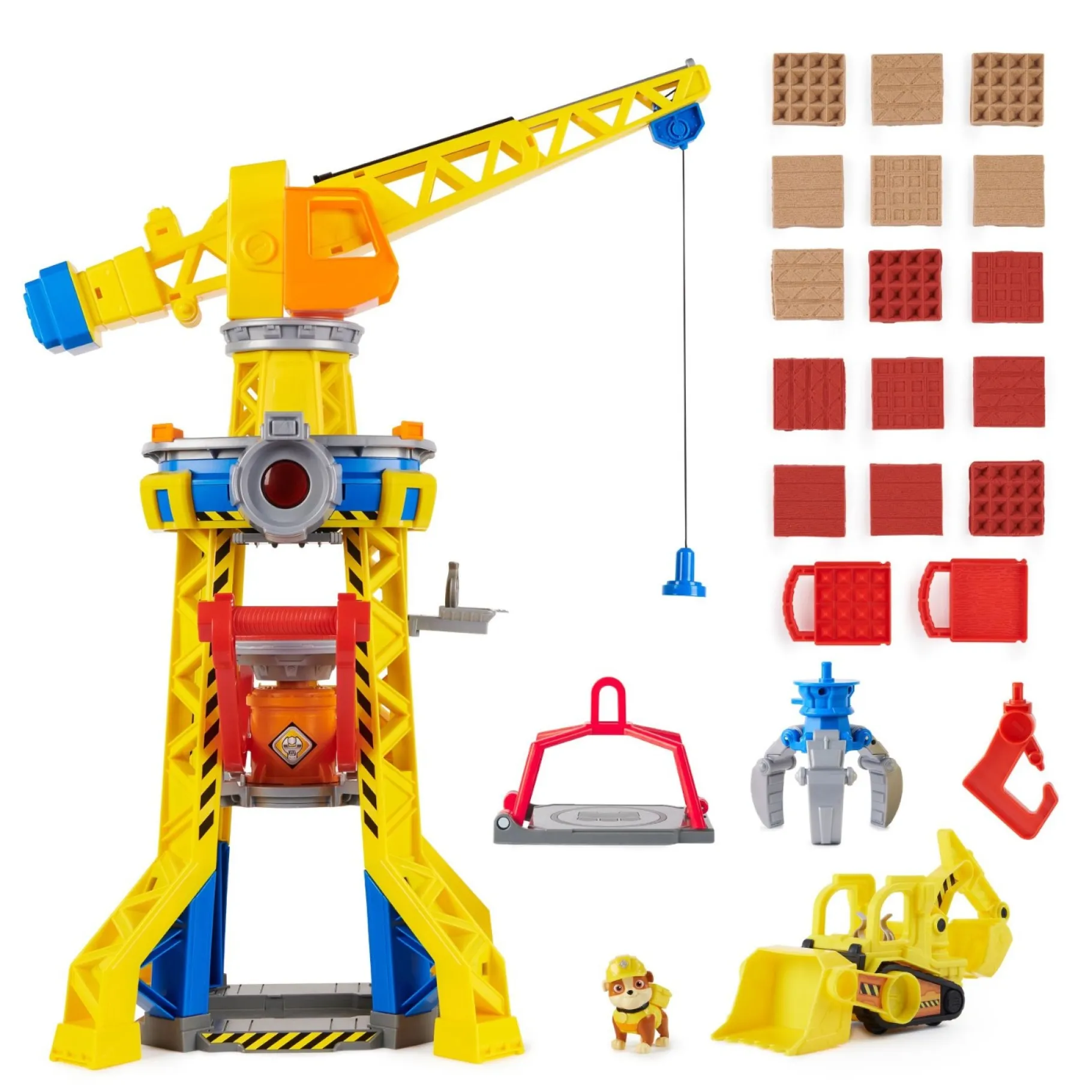 Speelsets|Jongens>Spinmaster Rubble & Crew Bark Yard Crane Tower