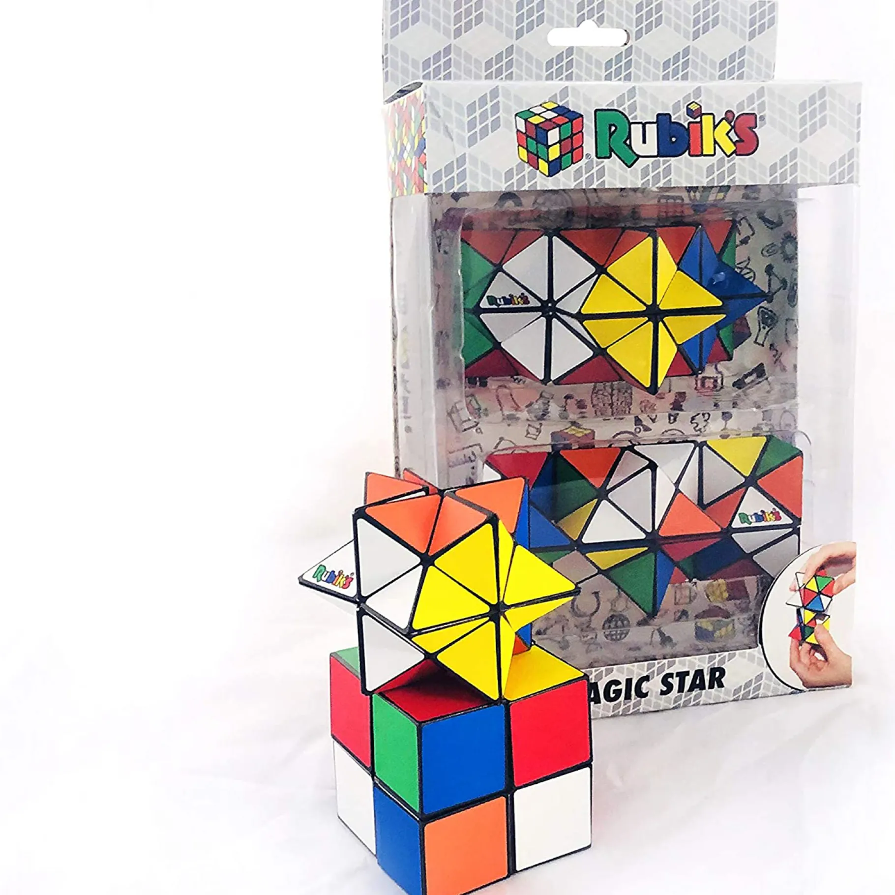 Denkspellen>Jumbo Rubik's Magic Star 2 Pack Gift Set