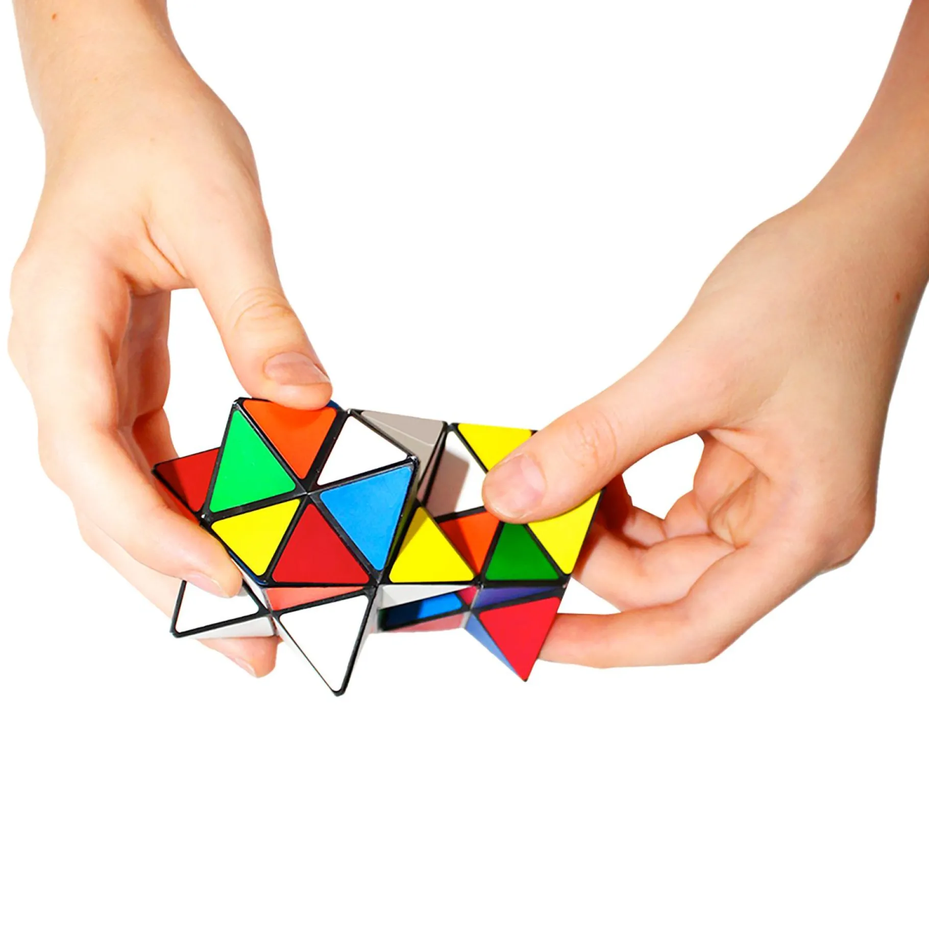 Denkspellen>Jumbo Rubik's Magic Star Assorti