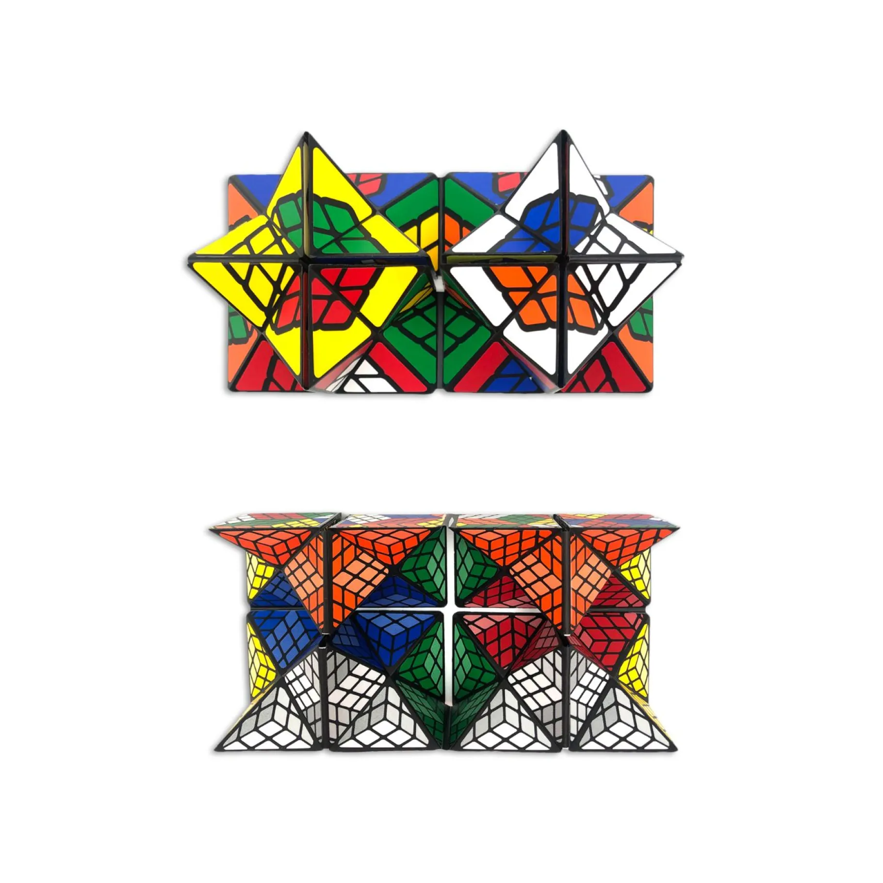 Denkspellen>Jumbo Rubik's Magic Star Assorti