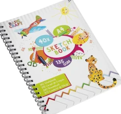 Tekenen / Kleuren> Schetsboek A4 Ringband