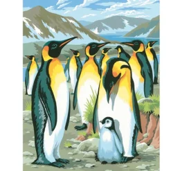 Verven / Schilderen> Schilderen Op Nummer Pinguïn