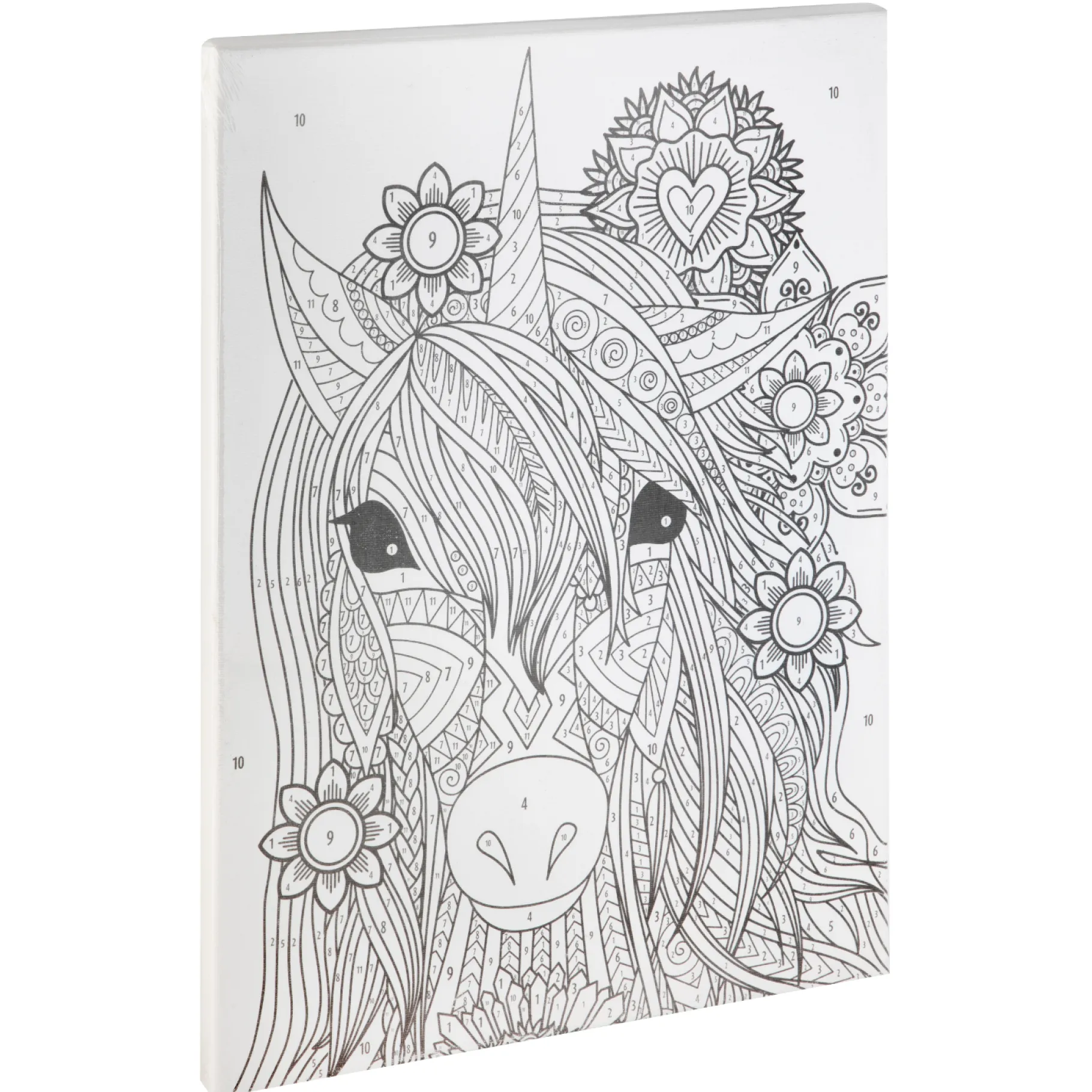 Verven / Schilderen> Schilderen Op Nummer Unicorn Canvas 30X40