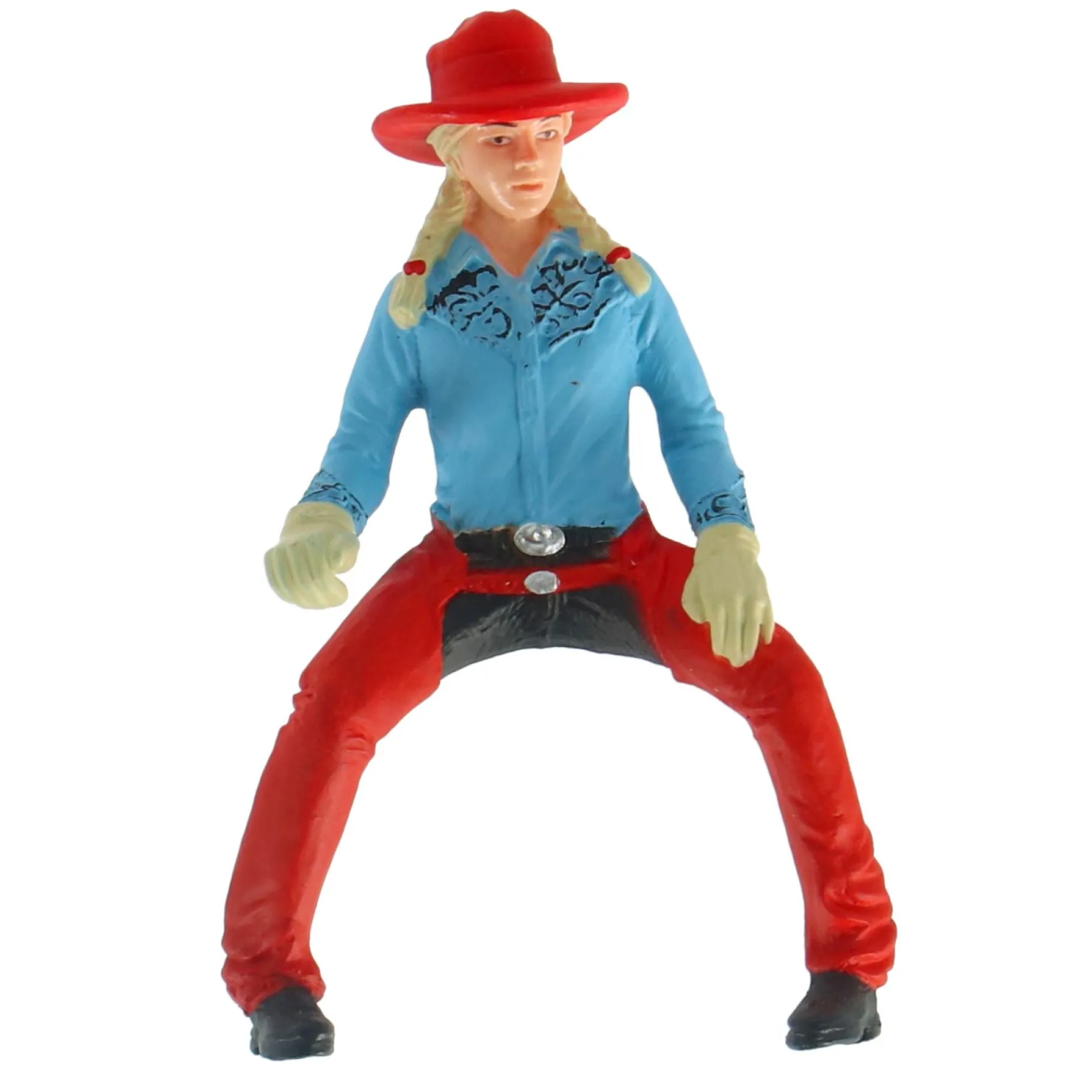 Speelfiguren>Schleich 42576 Barrel Racing met Cowgirl