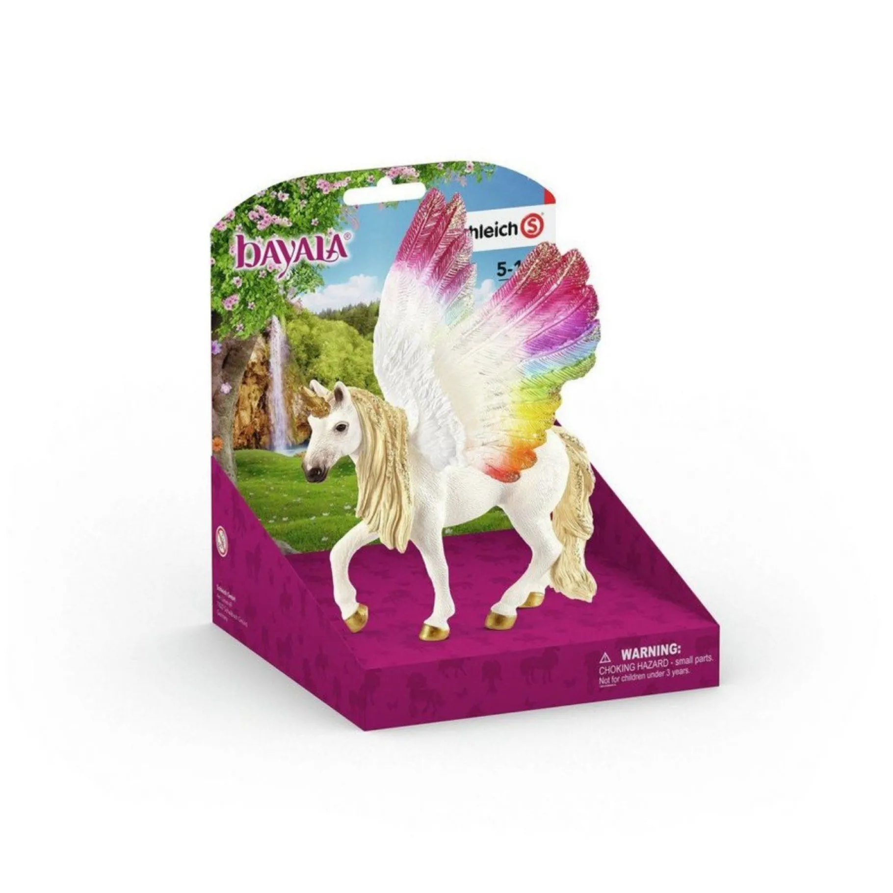 Speelfiguren>Schleich 70576 Bayala Gevleugelde Regenboog Unicorn