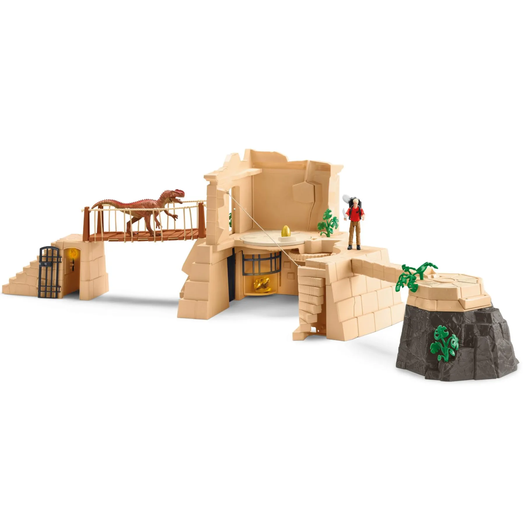 Speelsets|Jongens> Schleich 42657 Dino Temple Conquest