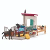 Speelfiguren>Schleich 42611 Horse Box with mare and foal