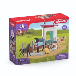 Speelfiguren>Schleich 42611 Horse Box with mare and foal