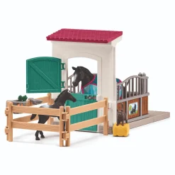 Speelfiguren></noscript>Schleich 42611 Horse Box with mare and foal