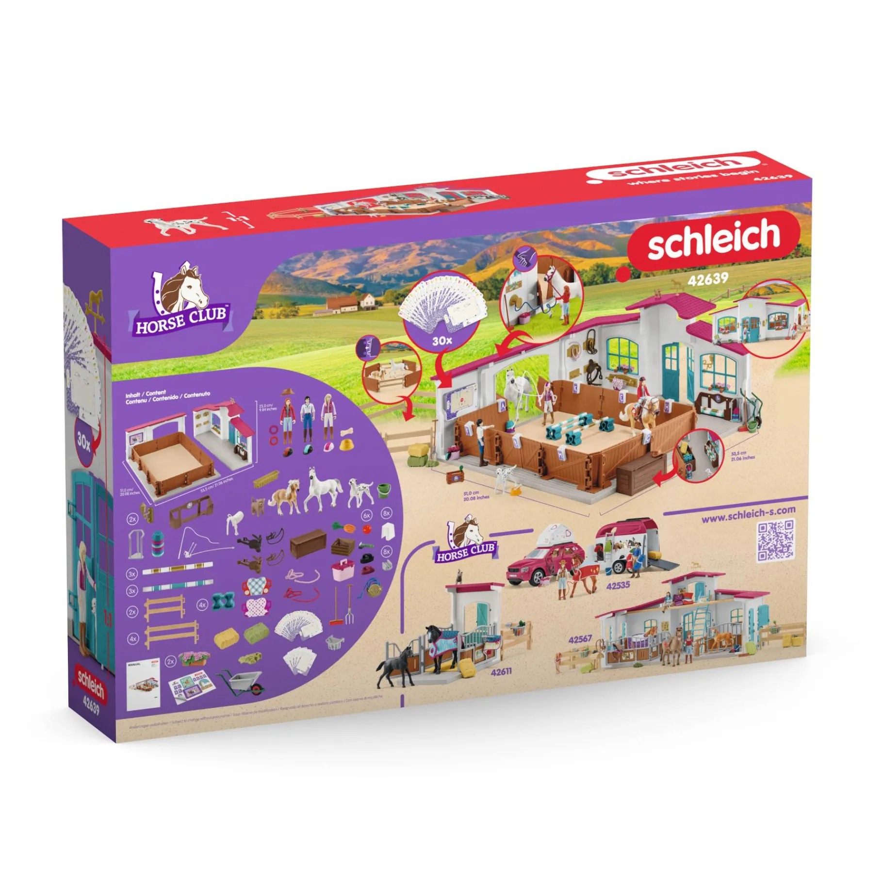 Speelsets|Jongens> Schleich 42639 Peppertree Manege