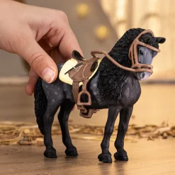 Jongens> Schleich 42708 Pura Raza Espanola Mare With Saddle And Bridle