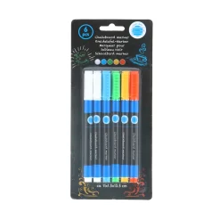 Schrijfwaren|Schoolborden> Schoolbord marker 6 stuks