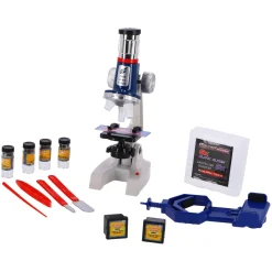 Wetenschapsspellen|Jongens>Science Microscoopset in koffer