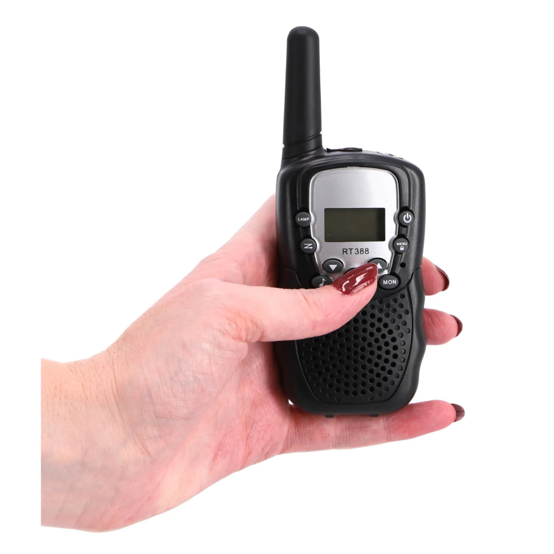 Jongens|Spionsets>Science Walkie Talkie Twinset Zwart 3 Km