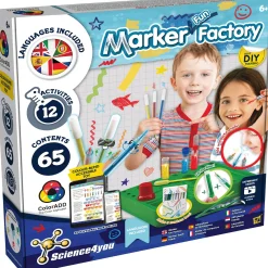 Wetenschapsspellen|Jongens> Science4you viltstiften maken