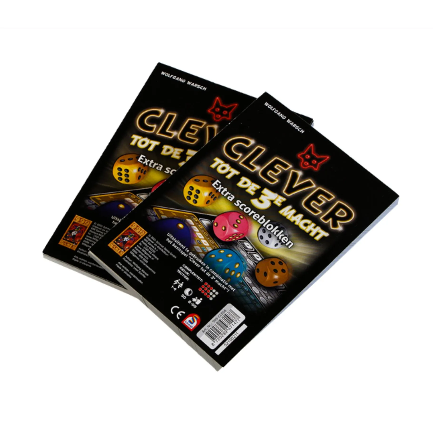 Dobbelspellen>999-games Scoreblok Clever tot de 3e macht