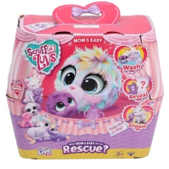 Dieren Knuffels En Pluche>Moose Toys Scruff-A-Luvs S9 Mom & Baby