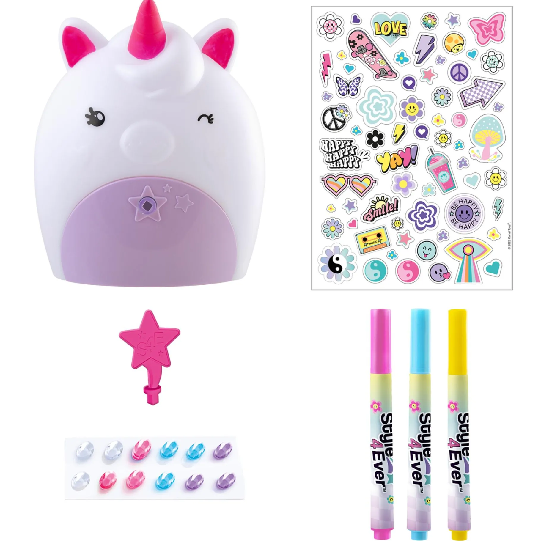 Knutselsets> Secret Deco DIY Unicorn Lamp