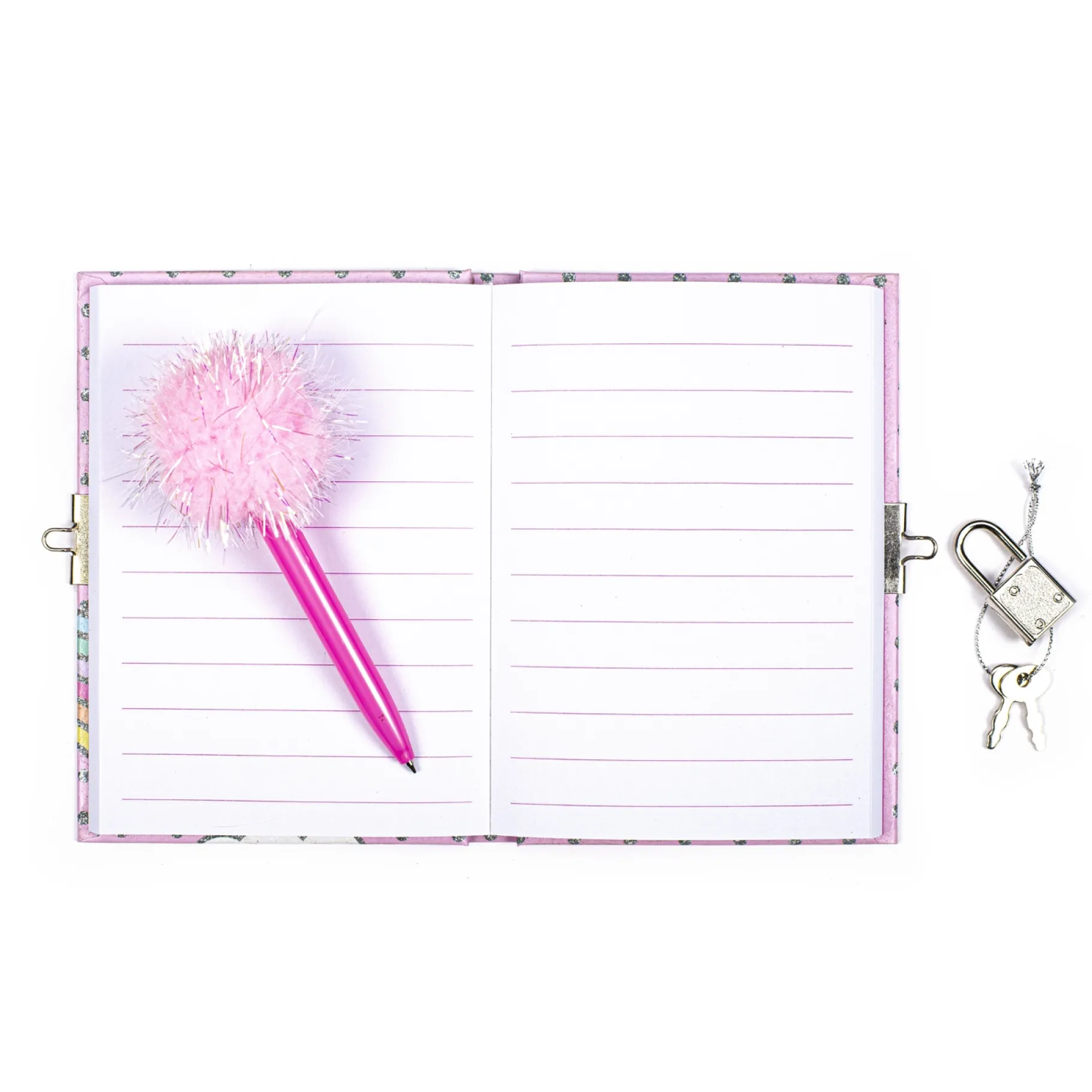 Dagboeken> Secret Diary Met PomPom Pen